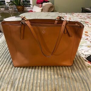 Tory Burch Tan Leather Tote